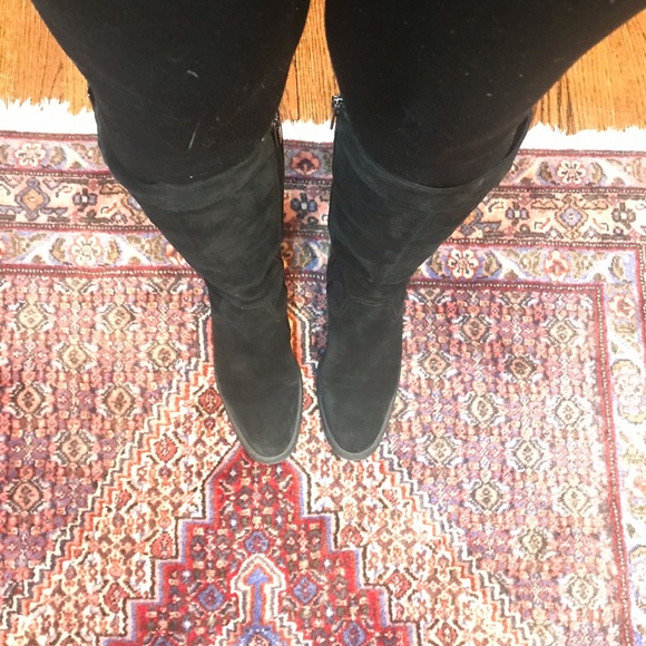 Aquatalia Black Suede Boots - Picture 3 of 13